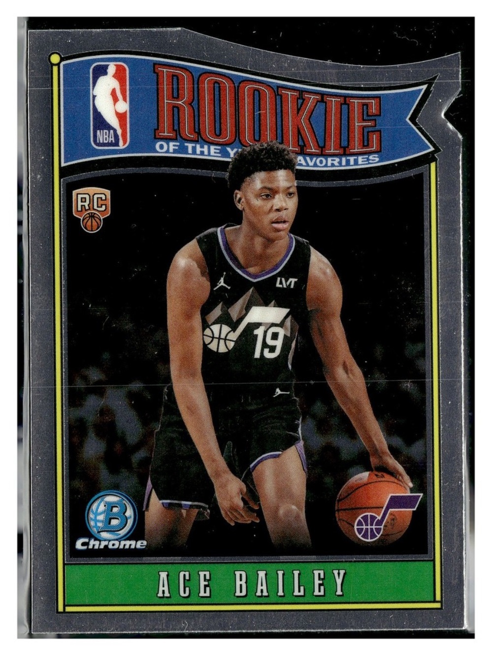Ace Bailey Rookie Card - Black Utah Jazz Jersey BOWMAN